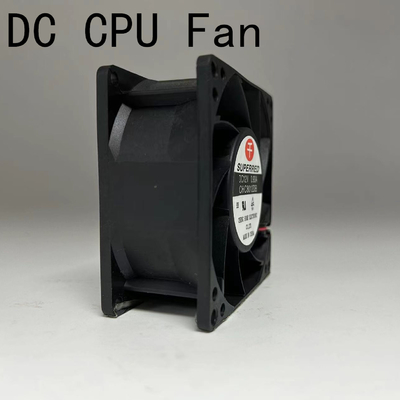 فن کامپیوتر PBT DC پلاستیکی 0.2A 60x60x10mm CPU کولینگ فن