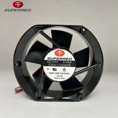 45 CFM جریان هوا DC خنک کننده فن AWG26 سیم سرب پلاستیکی PBT CPU DC فن