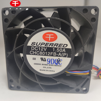 عملکرد بالا و قابل اعتماد 12V DC CPU فن پلاستیکی PBT 94V0 فریم