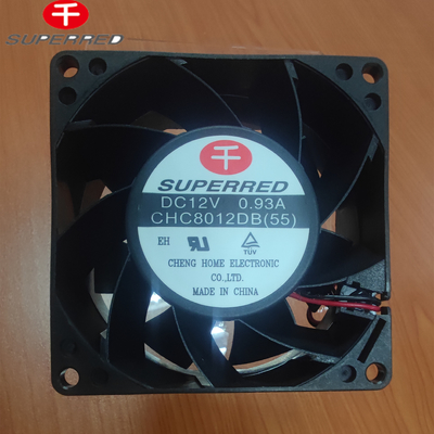 رنگی سیاه فن خنک کننده DC پلاستیکی PBT 94V0 فریم DC CPU فن