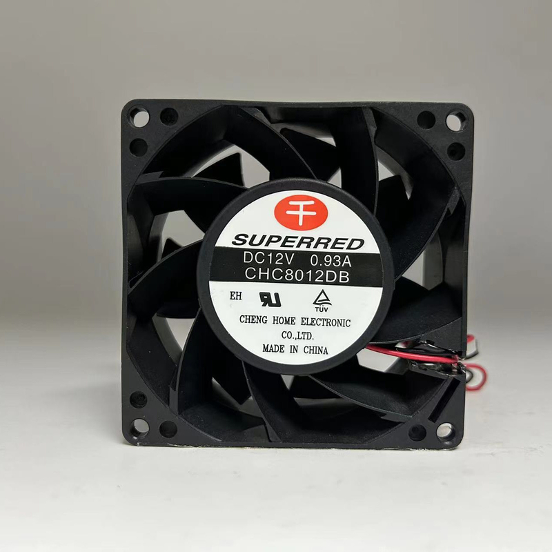 فن 2.4 واتی DC 25x25x6.2mm پلاستیکی PBT 94V0 با گزینه خروجی سیگنال