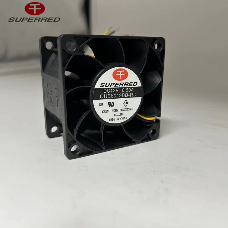 12 ولت ولتاژ DC CPU فن با سیم سرب AWG26 برای خنک سازی انرژی کارآمد