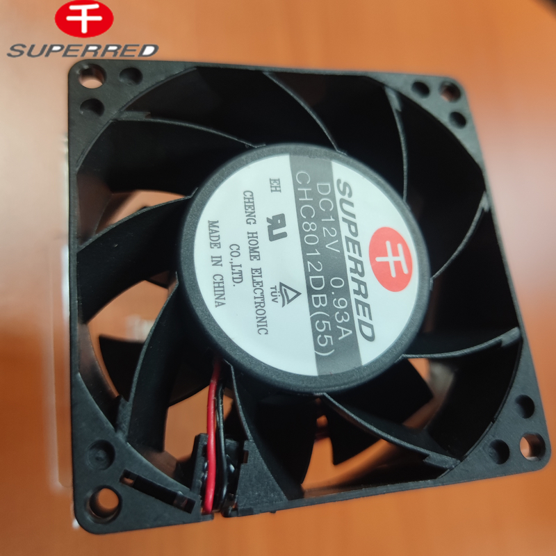 ساخت ماندگار 12 ولت DC CPU فن 2700 - 5300 RPM سرعت و جریان هوایی قدرتمند 45 CFM